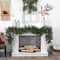 9ft. White LED Lights Mixed Pines & Pinecones Artificial Christmas Garland